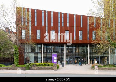 Leeds Beckett University City Campus School of Cultural Studies and Humanities, Leeds, West Yorkshire, Inghilterra, Regno Unito Foto Stock