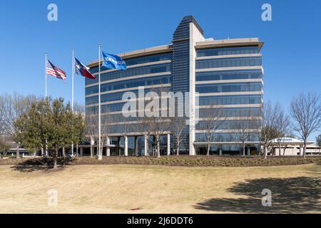 Irving, TX, USA - 20 marzo 2022: Sede centrale di McKesson a Irving, TX, USA. Foto Stock
