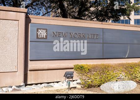 Irving, TX, USA - 20 marzo 2022: Sede di New York Life a Irving, Texas, USA. Foto Stock