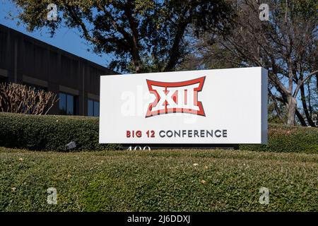 Sede della Big 12 Conference a Irving, Texas, USA. Foto Stock