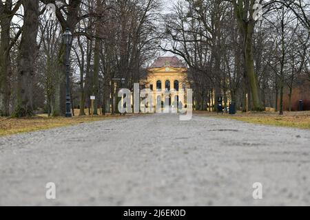 Schloss Eckartsau a Niederösterreich - Castello Eckartsau nella bassa Austria Foto Stock