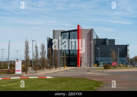 Silverstone, Regno Unito - Aprile 10 2022: Silverstone UTC Foto Stock