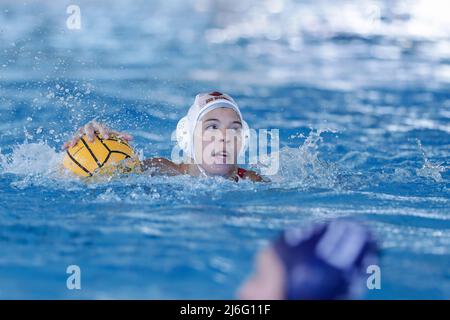 Chiara Ranalli (SIS Roma) durante le finali trimestrali - SIS Roma vs Bogliasco, Waterpolo Italian Serie A1 Women match in Roma, Italy, May 01 2022 Foto Stock