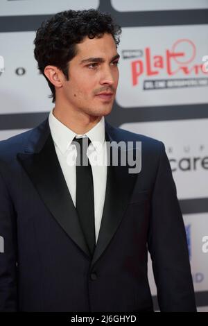 Madrid. Spagna. 20220501, Chino Darin partecipa al Platino Awards 2022 - Red Carpet al Palacio Municipal de Congresos il 1 maggio 2022 a Madrid, Spagna Credit: MPG/Alamy Live News Foto Stock