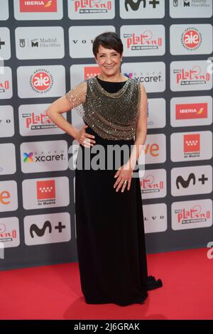 Maggio 1, 2022, Madrid, Madrid, Spagna: Blanca Portillo partecipa al Platino Awards 2022 - Red Carpet al Palacio Municipal de Congresos il 1 maggio 2022 a Madrid, Spagna (Credit Image: © Jack Abuin/ZUMA Press Wire) Foto Stock