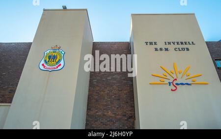 Inverell RSM Club, parte del gruppo RSL Foto Stock