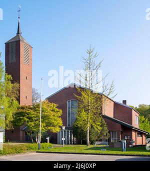 Deutschland, NRW, Kreis Heinsberg, Wassenberg, Ortstafel Foto Stock