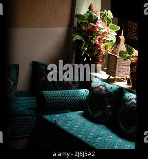 Immagini di Yves Saint Lauren Garden a Marrakesh Foto Stock