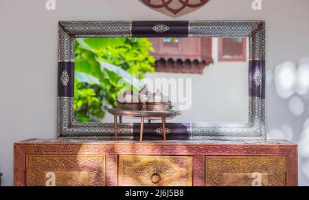 Immagini di Yves Saint Lauren Garden a Marrakesh Foto Stock