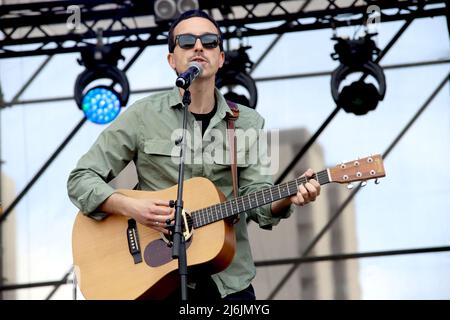 Antonio Diodato. Nel maggio 1st a Taranto, concerto di musica cantante italiana a Taranto, Italia, maggio 01 2022 Foto Stock