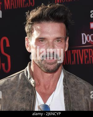 Frank Grillo arriva al DOTTOR STRANGE dei Marvel Studios NEL MULTIVERSO DI FOLLE Premiere tenuto al Dolby Theatre lunedì 2 maggio 2022. (Foto di Sthanlee B. Mirador/Sipa USA) Foto Stock