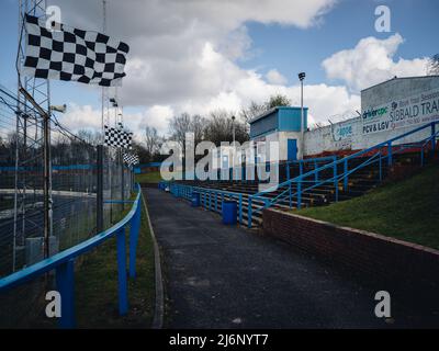 Il Cowdenbeath Football Club è una squadra di calcio semiprofessionale scozzese con sede a Cowdenbeath, Fife. Sono membri della Scottish Professional Foot Foto Stock