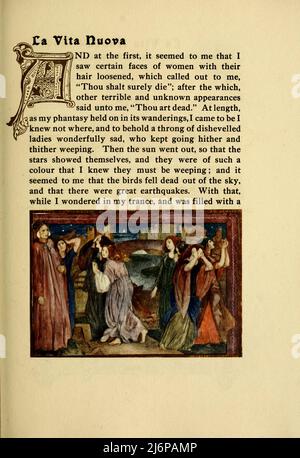 tradotto in inglese da Dante Gabriel Rossetti 1828 1882 e illustrato