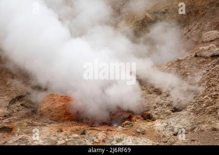 Beryl Spring, Yellowstone National Park, Wyoming Foto Stock