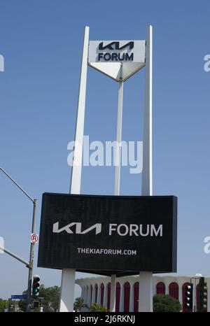 Inglewood, California, USA 29th Aprile 2022 Kia Forum il 29 Aprile 2022 a Inglewood, Los Angeles, California, USA. Foto di Barry King/Alamy Stock Foto Foto Stock