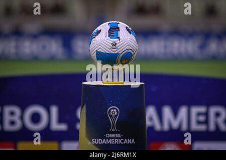 CE - Fortaleza - 05/03/2022 - COPA SOUTH AMERICANA 2022, CEARA X DEPORTIVO LA GUAIRA - la palla di gioco vista prima della partita tra Ceara e Deportivo la Guaira allo stadio Arena Castelao per il campionato Copa Sudamericana 2022. Foto: Lucas Emanuel/AGIF/Sipa USA Foto Stock