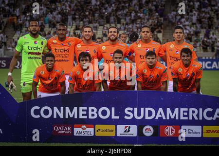 CE - Fortaleza - 05/03/2022 - COPA SOUTH AMERICANA 2022, CEARA X DEPORTIVO LA GUAIRA - Deportivo la Guaira i giocatori posano per una foto prima della partita contro Ceara allo stadio Arena Castelao per il campionato Copa Sudamericana 2022. Foto: Lucas Emanuel/AGIF/Sipa USA Foto Stock