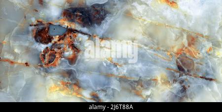 Onyx Marble Texture background, High Resolution Light Onyx Marble Texture utilizzato per decorazione interna ed esterna e piastrelle in ceramica e pavimento T. Foto Stock