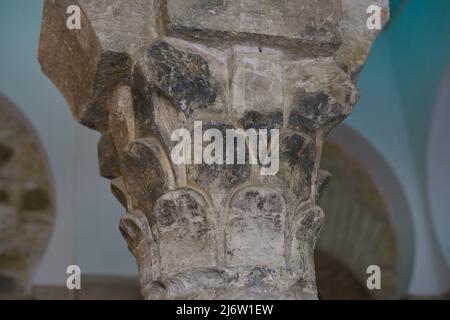 Capitale visigotica. Cristo de la Luz Santuario, una ex moschea, costruita alla fine del 10th secolo e trasformata in una chiesa cristiana nel 12th secolo. Toledo, Castiglia-la Mancha, Spagna. Foto Stock