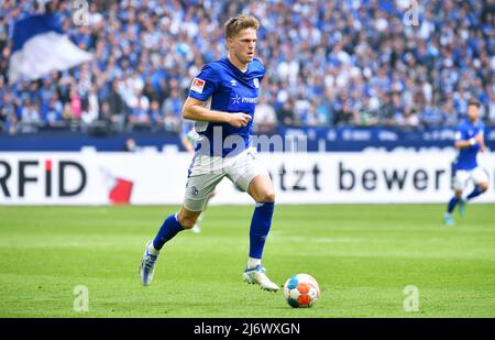 2. Bundesliga, VELTINS Arena Gelsenkirchen: FC Schalke 04 vs SV Werder Bremen; Foto Stock