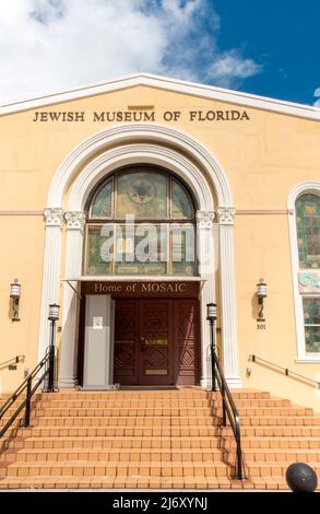 Museo Ebraico della Florida, South Beach, Miami, Florida, USA Foto Stock