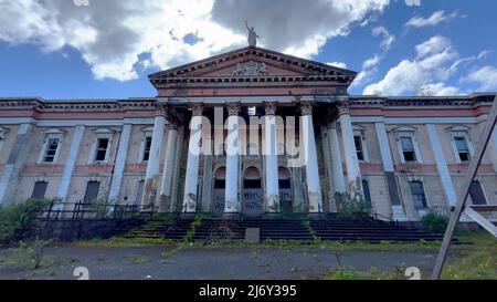 Crumlin Road Courthouse a Belfast Foto Stock