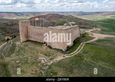 Castello Medinaceli è una città spagnola in provincia di Soria, in Castiglia e Leon, destinazione turistica Foto Stock