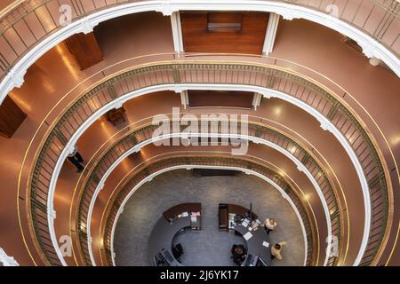 La Biblioteca Nazionale di Finlandia a Helsinki Finlandia Foto Stock
