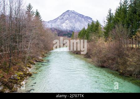 Austria, Alpi Orientali, montagne Totes Gebirge, paesaggio, inverno, Snow, 21 febbraio 2022. (CTK Photo/Libor Sojka) Foto Stock