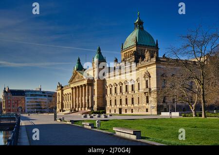 Il Tribunale amministrativo federale di Lipsia, Germania Foto Stock