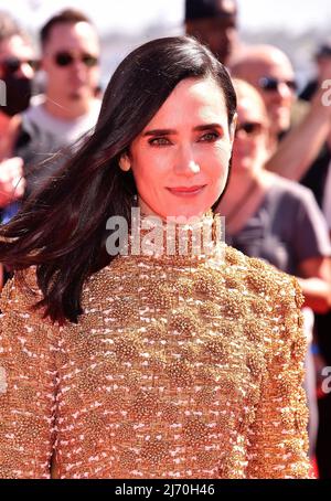 San Diego, CA. 04th maggio 2022. Jennifer Connelly partecipa alla prima mondiale "Top Gun: Maverick" a bordo del museo USS Midway il 04 maggio 2022 a San Diego, California. Credit: Jeffrey Mayer/JTM Photos/Media Punch/Alamy Live News Foto Stock