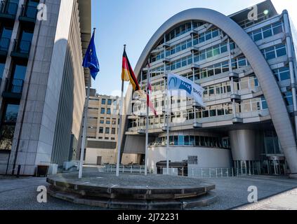 Industrie und Handelskammer, Berliner Boerse, Ludwig Erhard Haus, Charlottenburg, Berlino, Germania Foto Stock