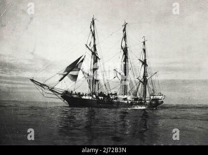 Nave a vela Joseph Conrad. Gennaio 15, 1936. Foto Stock