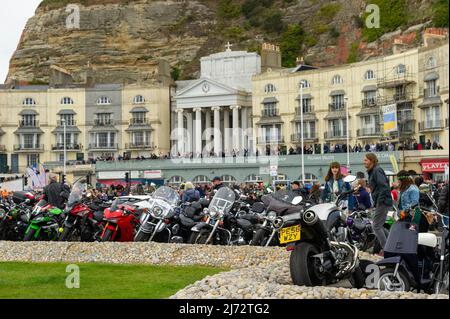 Maggio Day Run 2022, Hastings, East Sussex, Inghilterra Foto Stock