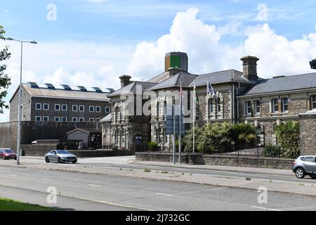 Swansea, 9 giugno2019 Swansea stock foto. Swansea prigione. Foto Stock