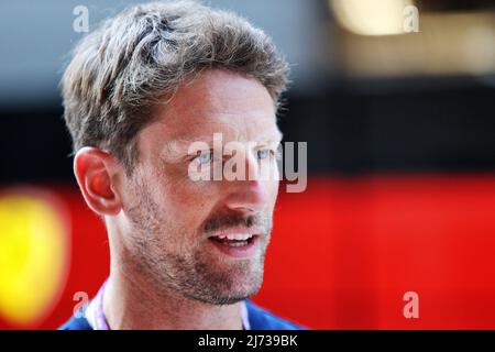 Miami, Florida, USA, 05/05/2022, Romain Grosjean (fra). 05.05.2022. Formula 1 World Championship, Rd 5, Miami Grand Prix, Miami, Florida, USA, giorno di preparazione. Il credito fotografico dovrebbe essere: XPB/Press Association Images. Foto Stock