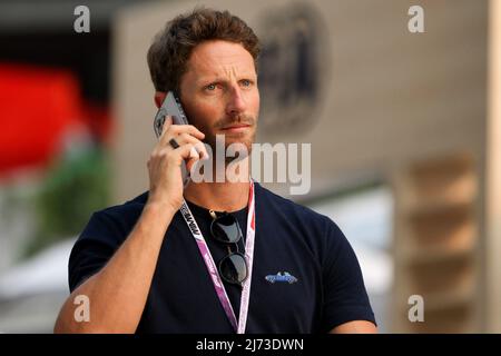 Miami, Florida, USA, 05/05/2022, Romain Grosjean (fra) driver dell'automobile Indy. 05.05.2022. Formula 1 World Championship, Rd 5, Miami Grand Prix, Miami, Florida, USA, giorno di preparazione. Il credito fotografico dovrebbe essere: XPB/Press Association Images. Foto Stock