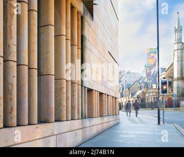 Edimburgo, Scozia, Regno Unito - estensione del National Museum of Scotland di Benson & Forsyth Foto Stock