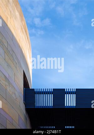 Edimburgo, Scozia, Regno Unito - estensione del National Museum of Scotland di Benson & Forsyth Foto Stock