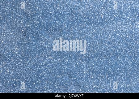 Periwinkle blu glitter argento texture. Sfondo astratto sparso per ogni celebrazione Foto Stock