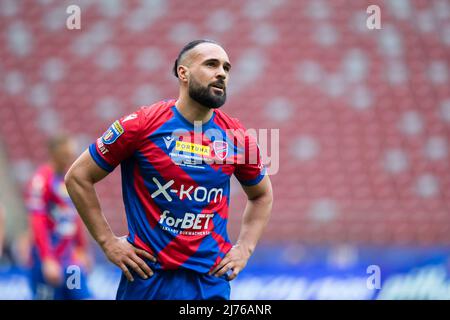 Ivan ivi Lopez di Rakow visto durante la partita finale della Fortuna Polish Cup tra Lech Poznan e Rakow Czestochowa al PGE National Stadium. Punteggio finale; Lech Poznan 1:3 Rakow Czestochowa. (Foto di Mikolaj Barbanell / SOPA Images/Sipa USA) Foto Stock