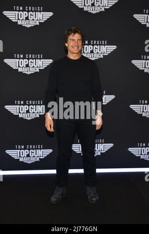 6 maggio 2022, Città del Messico, Città del Messico, Messico: L'attore americano Tom Cruise pone per le foto durante la foto del film per promuovere ' Top Gun Maverick' al Ritz Carton Mexico City Hotel. Il 6 maggio 2022 a Città del Messico, Messico. (Credit Image: © Carlos Tischler/eyepix via ZUMA Press Wire) Foto Stock