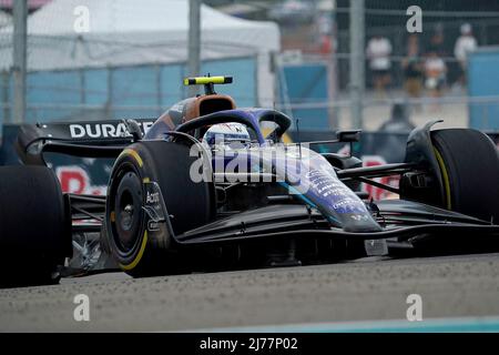 05/06/2022, Miami International Autodrome, Miami, FORMULA 1 CRYPTO.COM MIAMI GRAND PRIX , nella foto Nicholas Latifi (CAN), Williams Racing Foto Stock