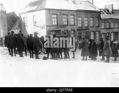 Funerali del generale maggiore Ugo Bagnani, morto sul fronte occidentale nel WW1 Foto Stock