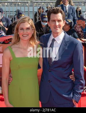 4 maggio 2022, San Diego, California, USA: Joseph Kosinski partecipa al ''Top Gun: Maverick'' Global Premiere. (Credit Image: © Billy Bennight/ZUMA Press Wire) Foto Stock