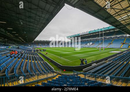 Vista generale di Elland Road, sede della finale della Betfred Women's Challenge Cup Foto Stock