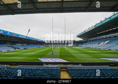 Vista generale di Elland Road, sede della finale della Betfred Women's Challenge Cup Foto Stock