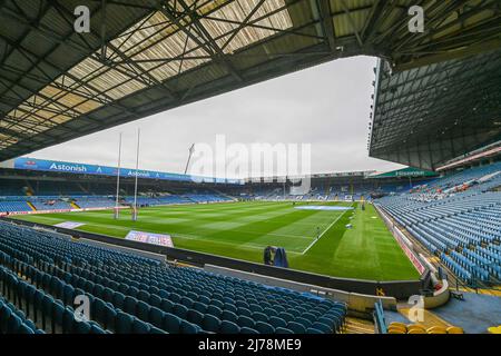 Vista generale di Elland Road, sede della finale della Betfred Women's Challenge Cup Foto Stock