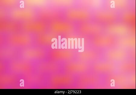Astratto sfumato sfumato sfumato rosa viola con sfondo quadrato geometrico arancione Foto Stock
