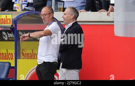 Primo : 05/07/2022 Fuvuball, calcio, 3rd Bundesliga, stagione 2021/2022, MSV Duisburg - U23 SC Freiburg Joachim Hopp Foto Stock